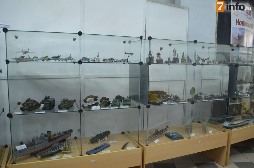 В Рязани открылась выставка стендового моделизма