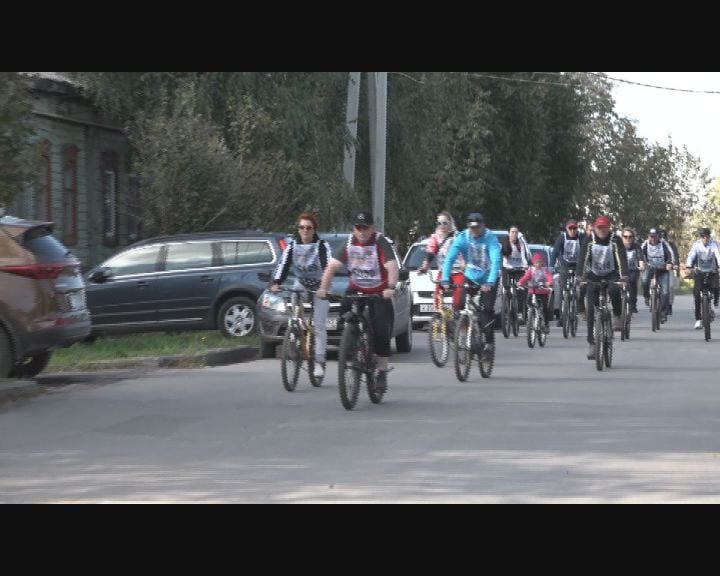 В Скопинском районе прошел оздоровительный велопробег