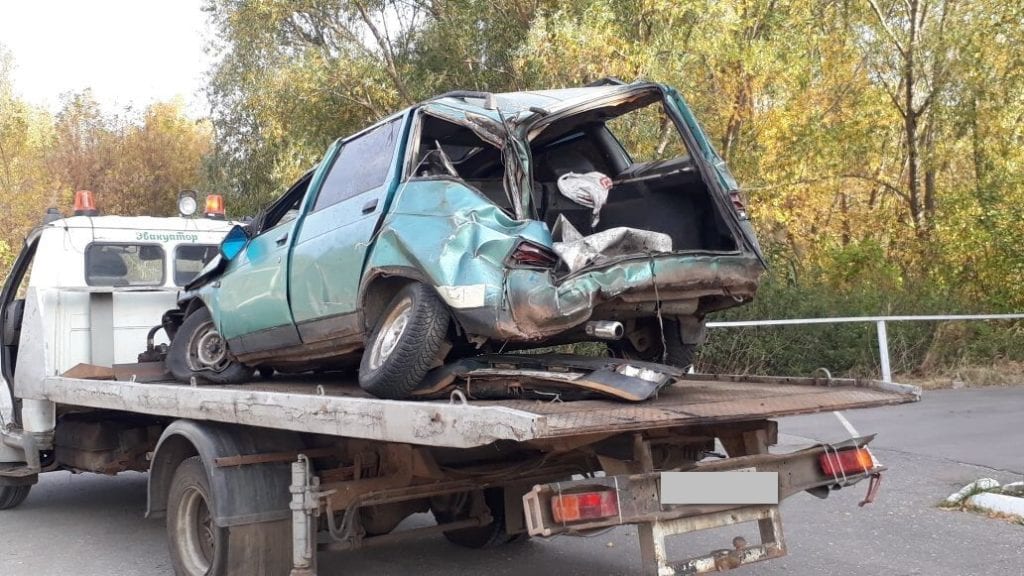 В Сараевском районе пассажиры перевернувшейся "одиннадцатой" скрылись с места аварии
