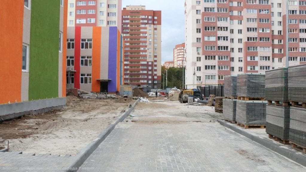 В Дашково-Песочне продолжается строительство детского сада на 290 мест