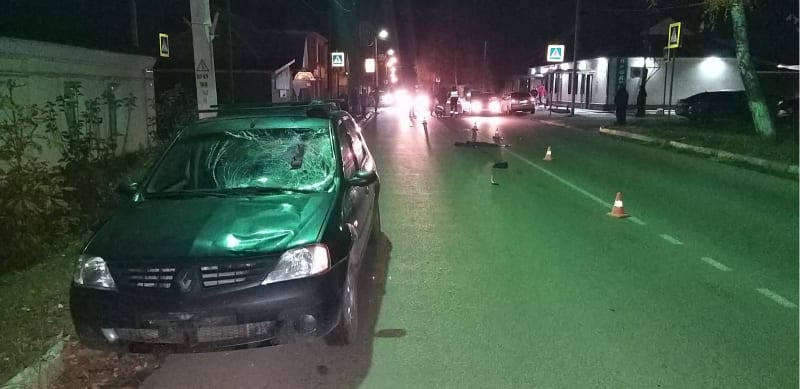 В Скопине "Рено Логан" сбил пешехода