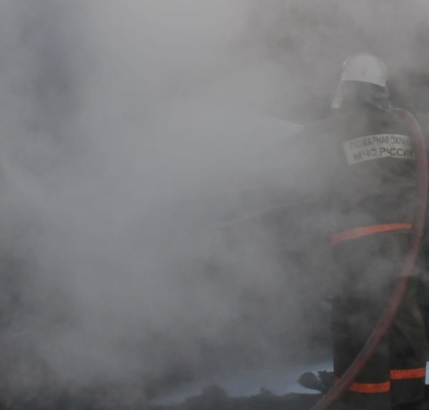 В результате пожара в Касимове пострадал один человек