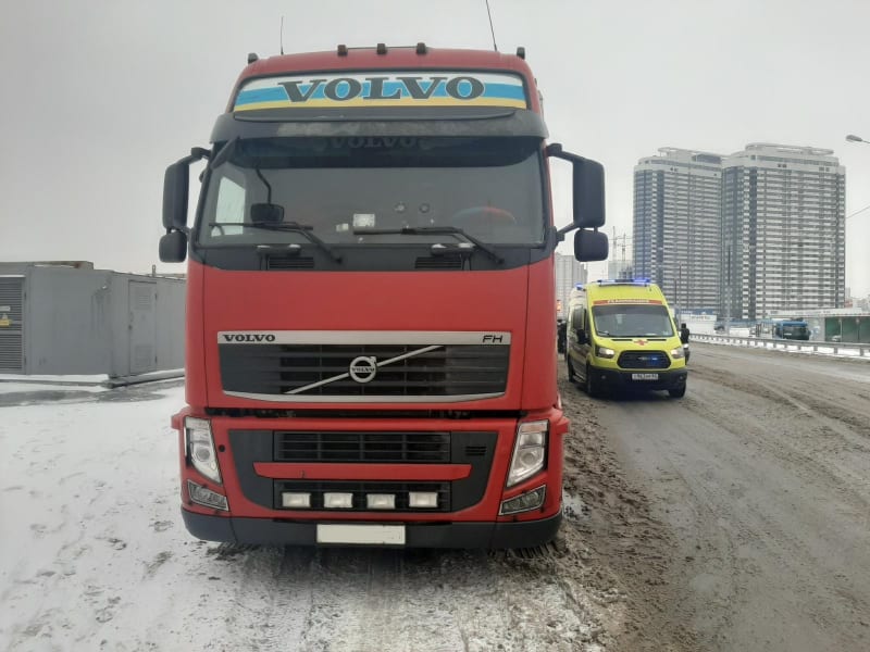 В Рязани столкнулись два грузовика