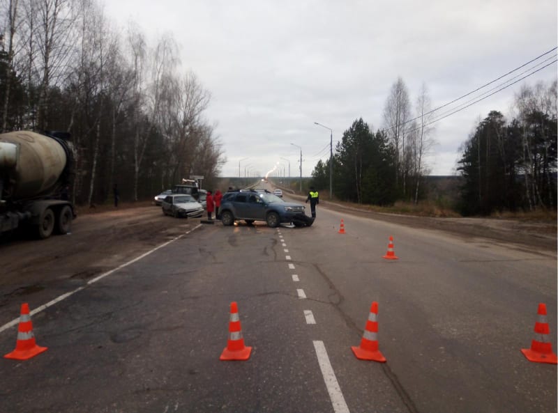 В Рязанской области при обгоне пострадал водитель «Рено»