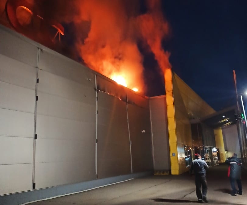 Пожар в «М5 Молл» в Рязани. Instagram-обзор
