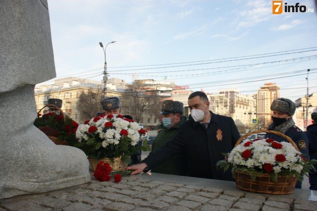 В Рязани почтили память погибших на войне безвестных солдат