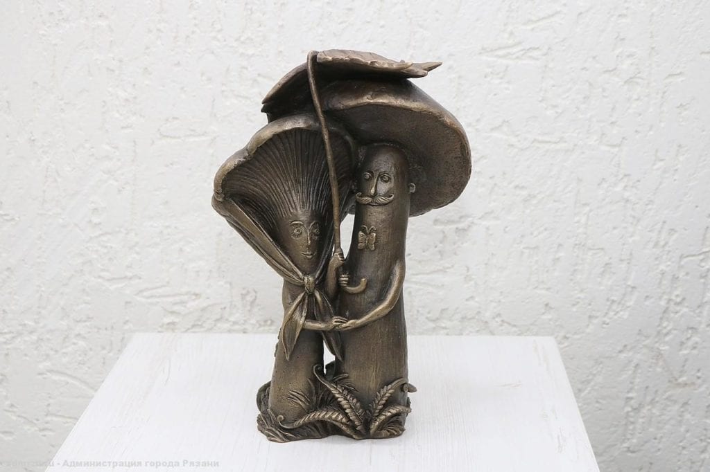Рязань украсят скульптуры «грибов с глазами»