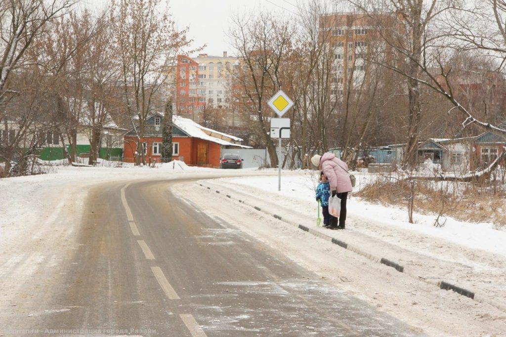 В Рязани отремонтировали улицу Мервинскую