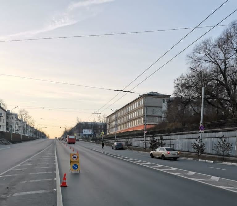 В Рязани сотрудники ГИБДД начали массовую проверку водителей на Куйбышевском шоссе