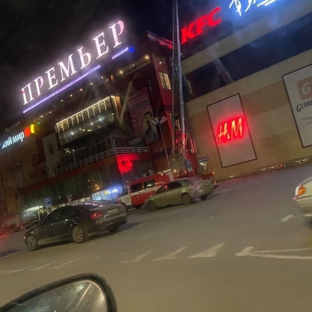 У ТРЦ «Премьер» в Рязани заметили пожарных