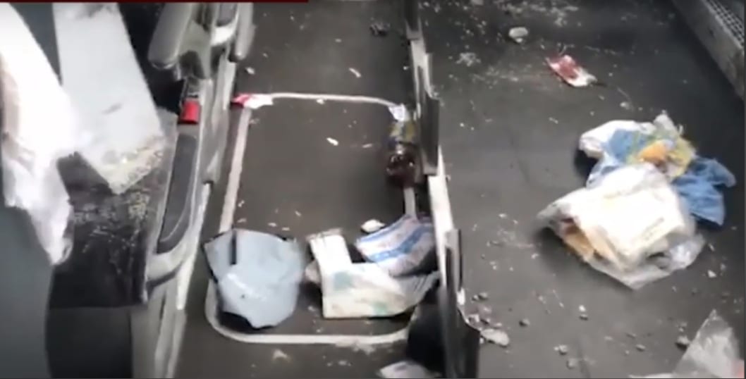 Следователи опубликовали видео из автобуса, попавшего в ДТП в Скопинском районе