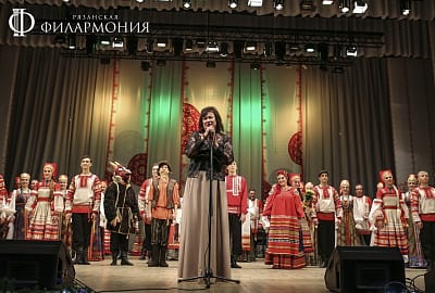 Рязанский хор подарил зрителям жизнеутверждающую программу «Коляды даръ»