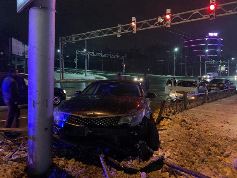 Водитель, устроивший ДТП на Московском шоссе в Рязани, был пьян