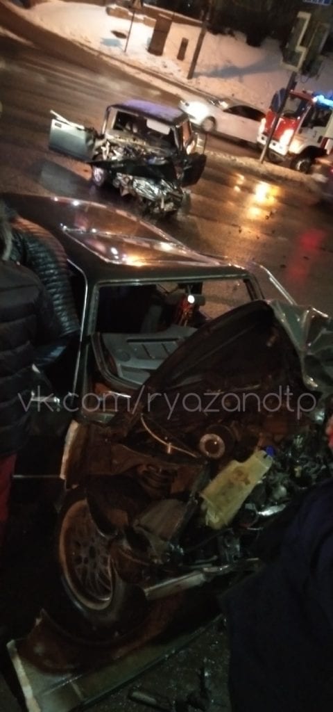 На Московском шоссе в Рязани произошло серьёзное ДТП