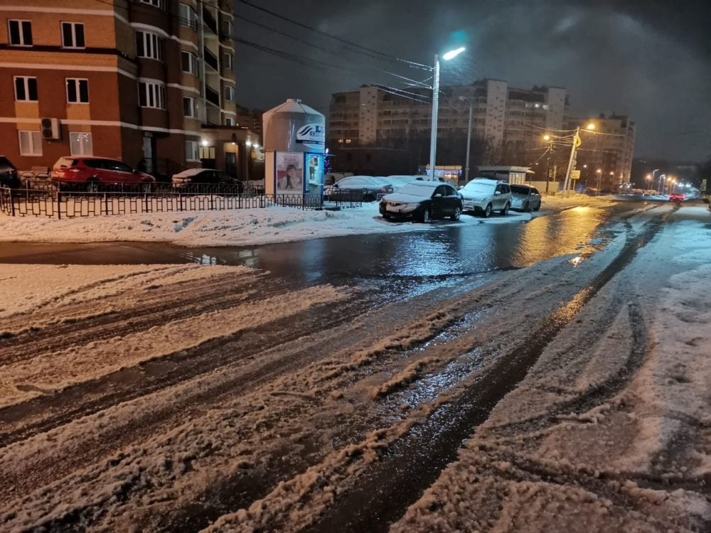 В Рязани затопило ещё одну улицу