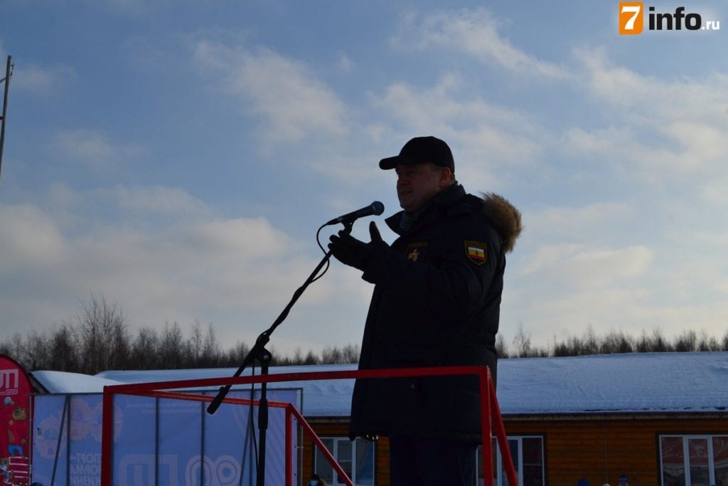 Около 5 000 спортсменов приняли участие в "Лыжне России" в Рязанской области