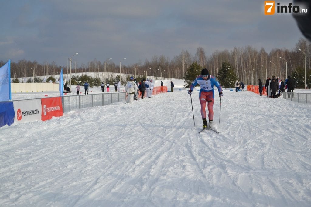 Около 5 000 спортсменов приняли участие в "Лыжне России" в Рязанской области
