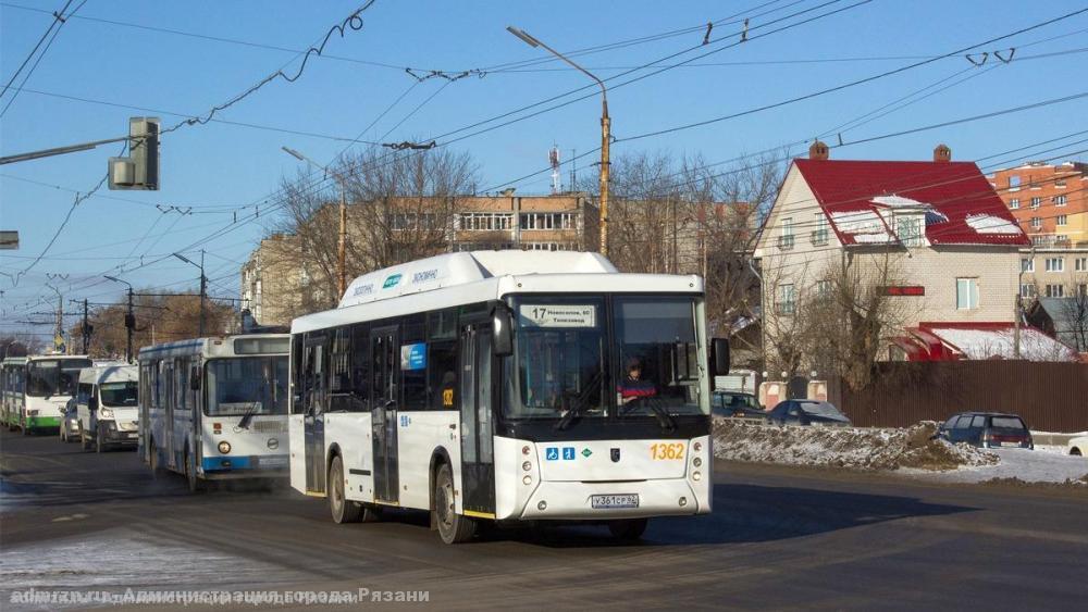 В Рязани автобусы №17 пустят в Недостоево
