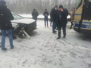 Автобус Скопин – Москва попал в жёсткое ДТП
