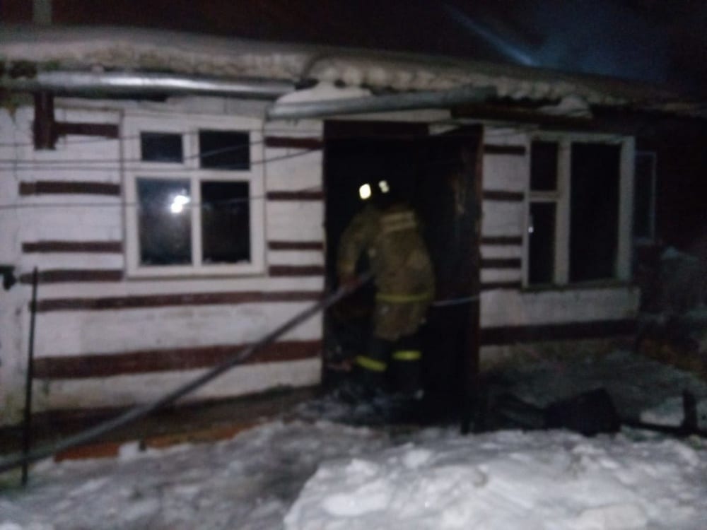 На пожаре в Рязанской области погибли три человека