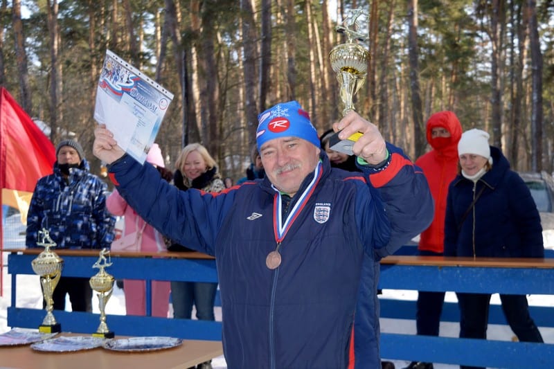 В Рязани состоялись соревнования областного профсоюза по лыжным гонкам