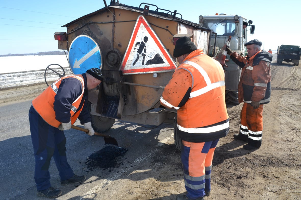 На автодороге Шацк – Касимов ремонтируют аварийный участок