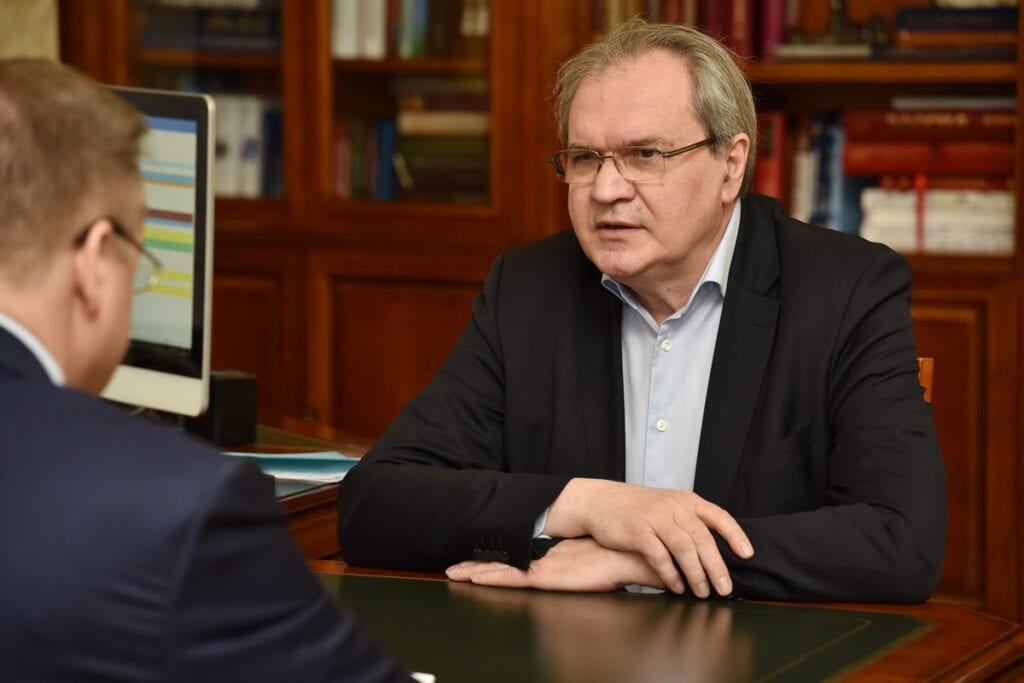 Любимов обсудил с советником президента взаимодействие граждан с региональными властями