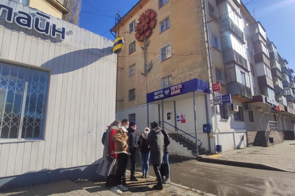 Легендарную гвоздику на фасаде дома по проспекту Мира в Липецке восстановят