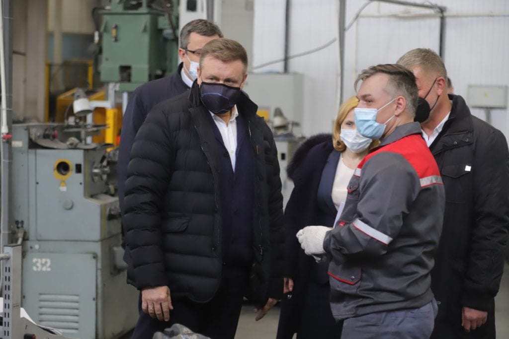 Николай Любимов посетил завод ООО "БОРДЕР"