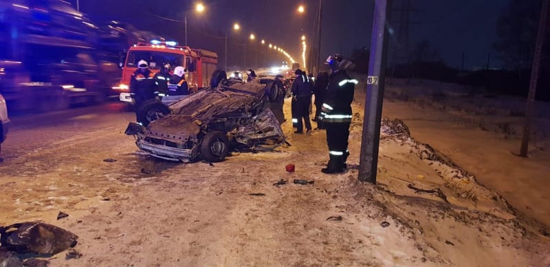 В Рязани один человек погиб и два пострадали в ДТП на трассе М-5
