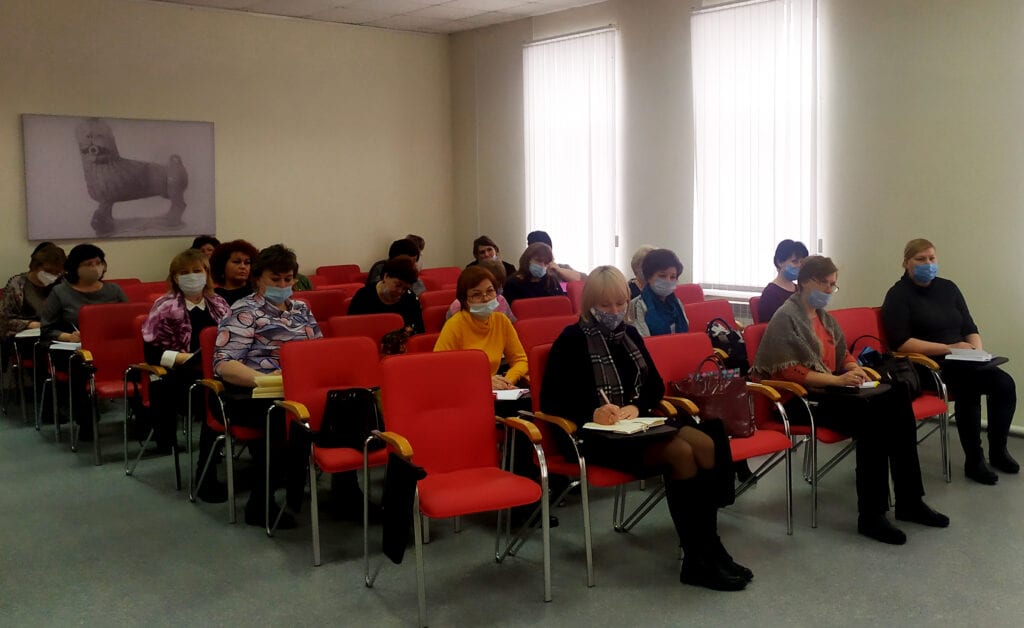 Елена Митина встретилась с педагогами города Скопина и Скопинского района