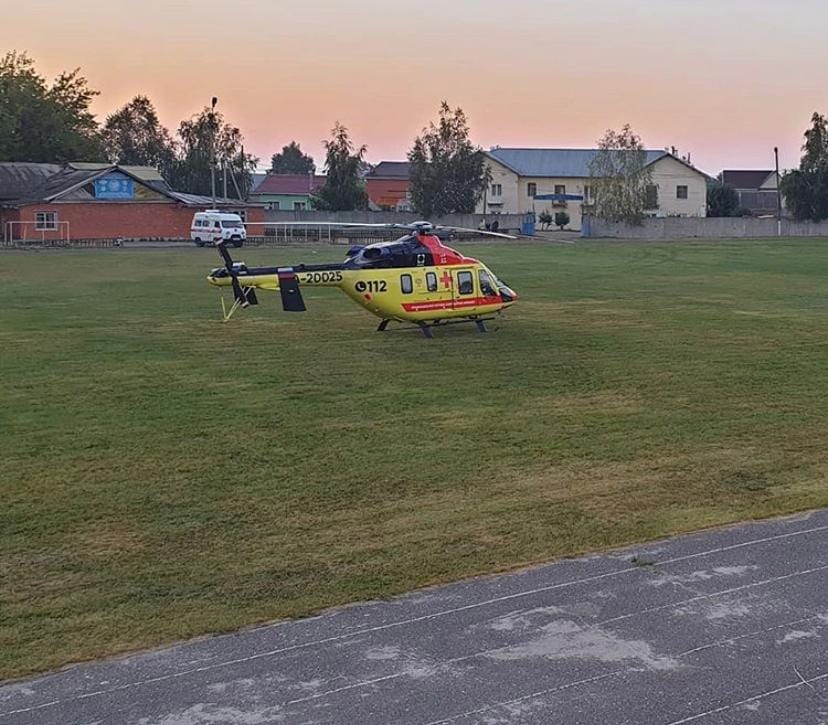 За сутки вертолет санавиации трижды вылетал в районы Рязанской области