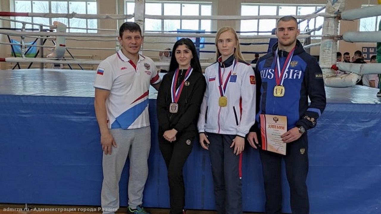 Рязанские борцы завоевали четыре медали на Чемпионате России