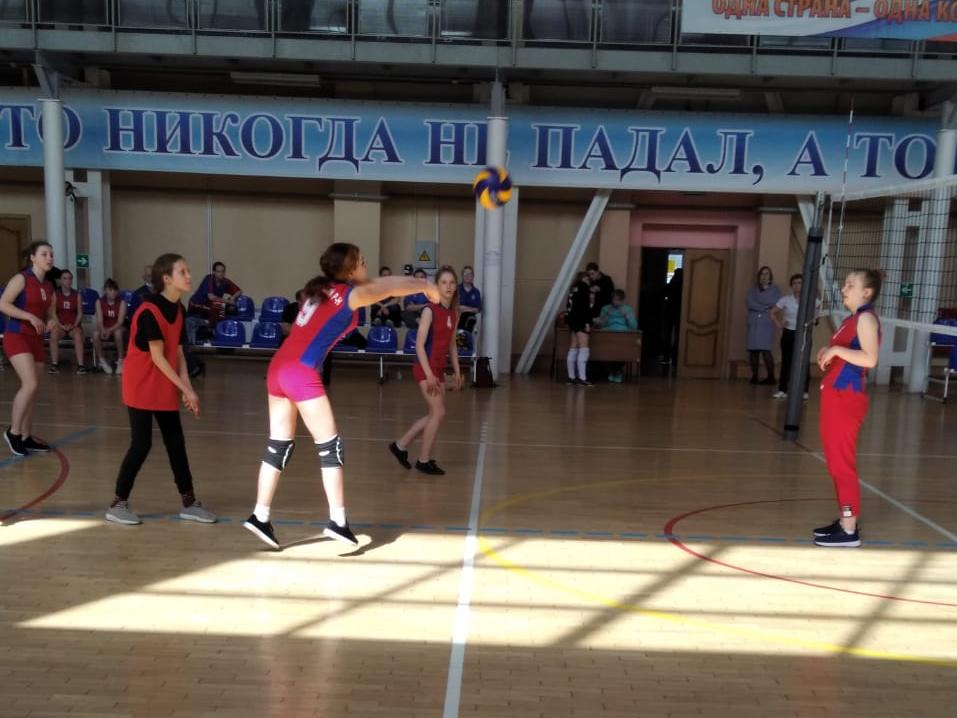 В Скопинском районе прошли соревнования по волейболу