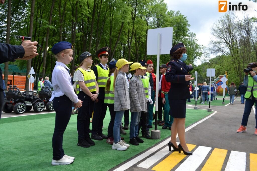 В Рязанском ЦПКиО открыли детский автогородок