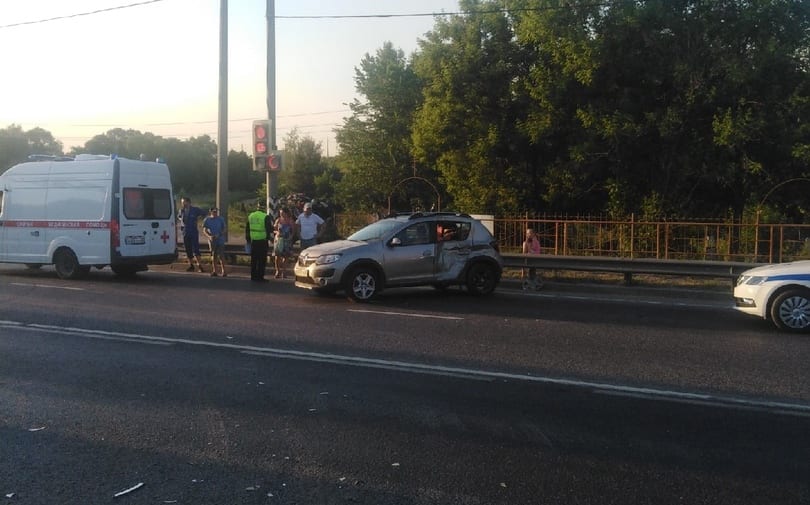 Утром в Рязани произошло ДТП с пострадавшими