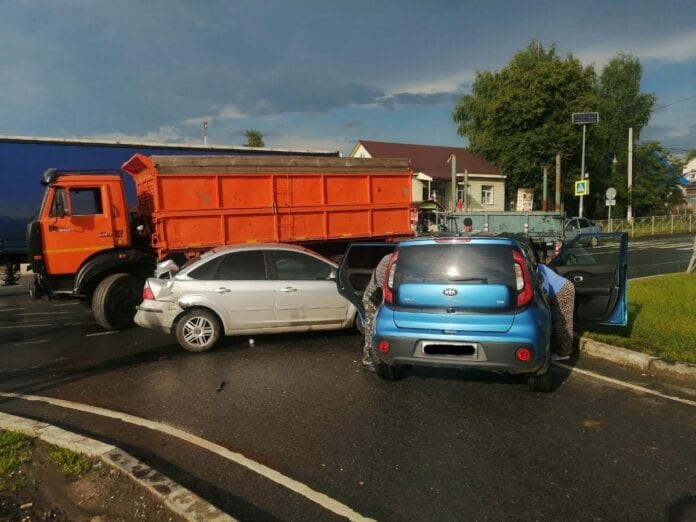 Дтп с камазом вчера