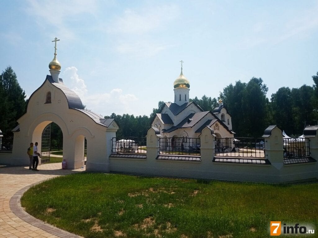 В Касимовском районе построен специальный храм для таинства венчания