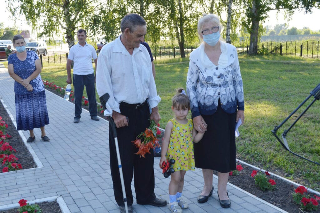 В Старожиловском районе состоялось открытие мемориала