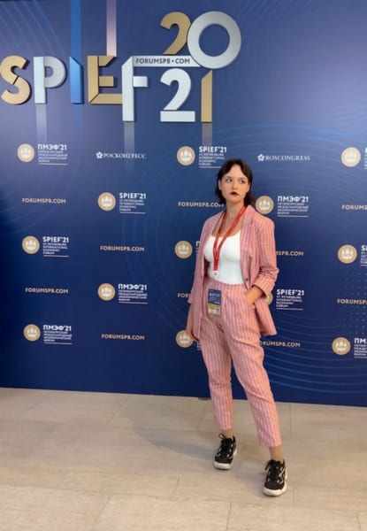 Рязанская студентка вошла в состав молодёжного пресс-центра ПМЭФ-2021