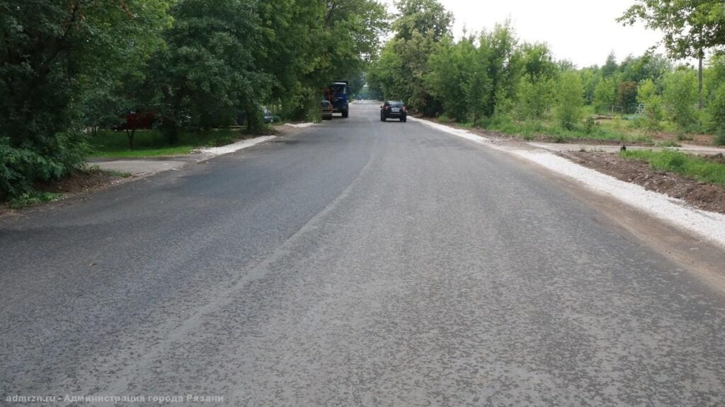 Дороги трёх улиц Рязани отремонтировали с нарушениями