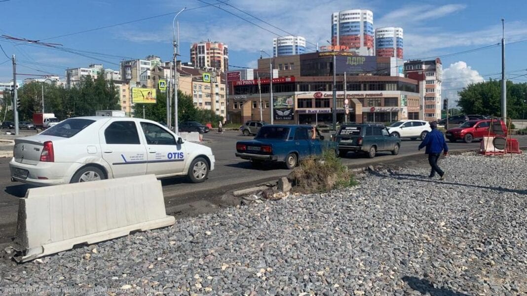 ремонт перекрёстка