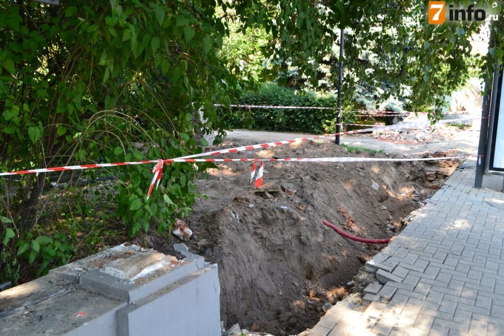 Благоустройство верхнего городского парка в Рязани завершат к 20 августа