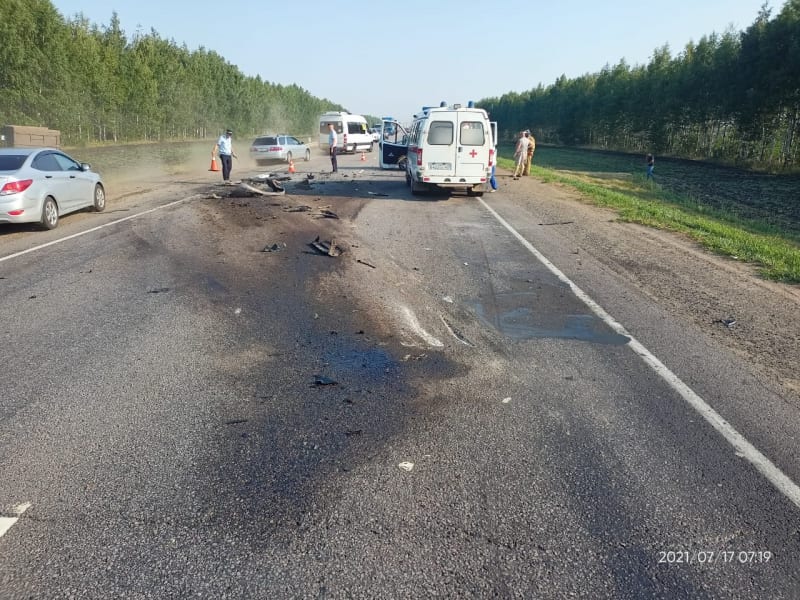 В ДТП с «Камазом» в Рязанской области погибли три человека