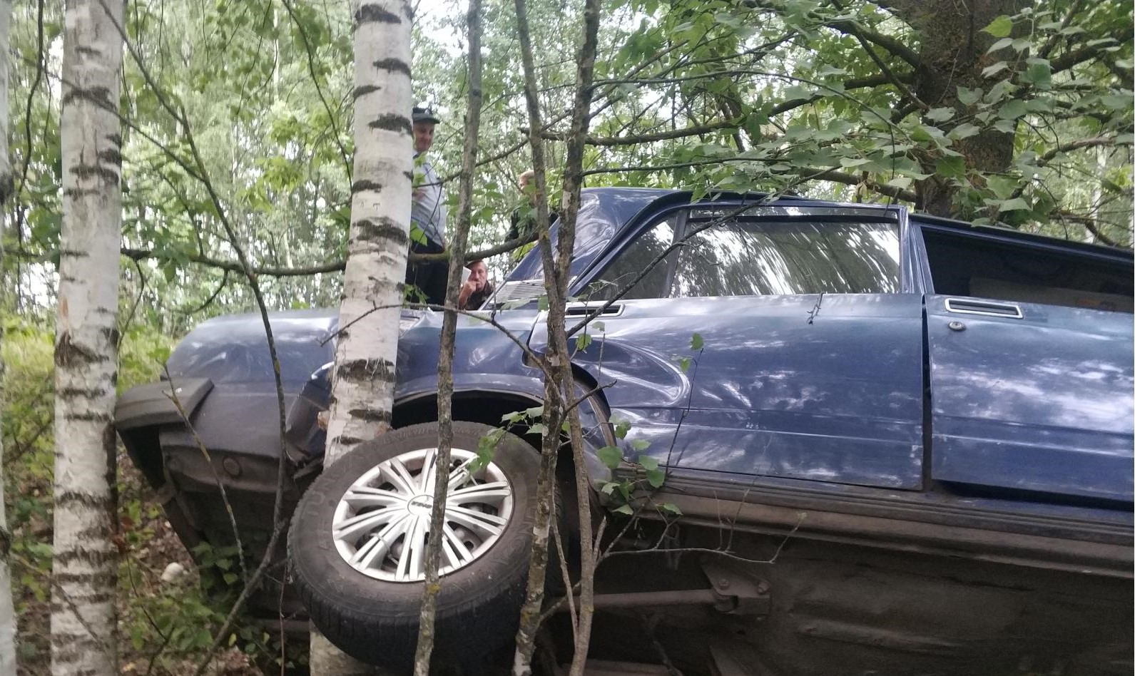 В Липецкой области три автомобиля вылетели в кювет за сутки