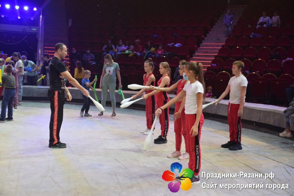 В Рязанском цирке прошла серия мастер-классов