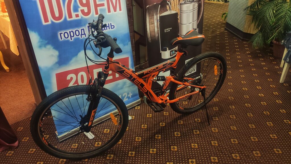Русское радио в Рязани разыграло велосипед 