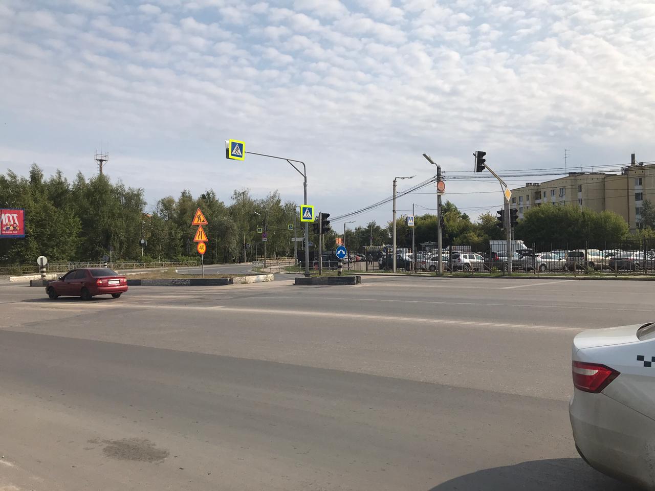 На улице Каширина в Рязани не работает светофор