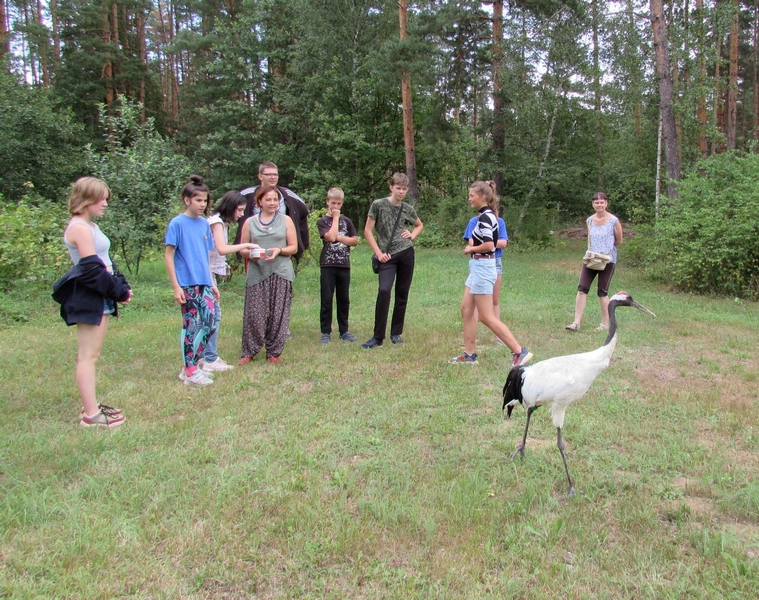 При поддержке Рязанской НПК школьники изучили флору и фауну Окского заповедника
