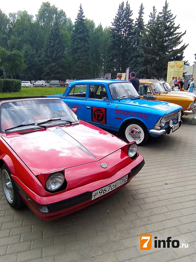 В Рязани состоялся восьмой фестиваль ретроавтомобилей